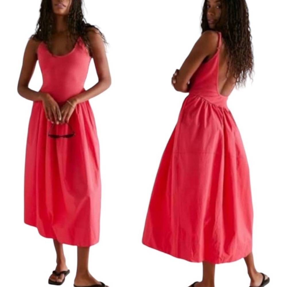 NWT Free People Dylan Midi Dress